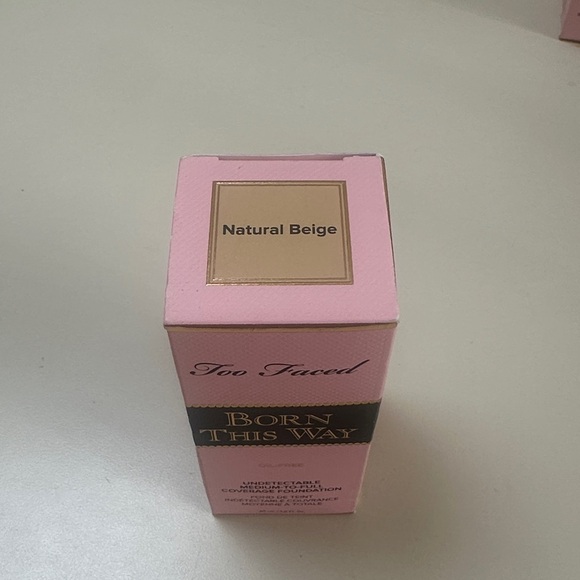 🆕 TOO FACED Born This Way Undetectable Med Coverage Foundation NATURAL BEIGE NIB - Picture 7 of 8